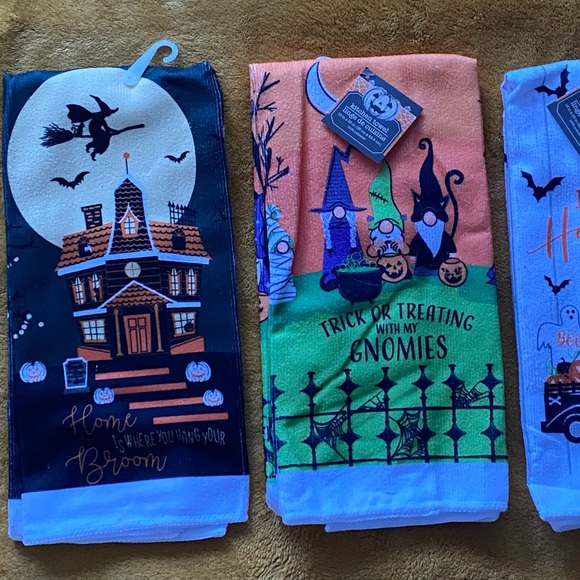 Halloween Fall Spooky Hand Towels Home Decor - Halloween Kitchen Decor - Picture 5 of 8